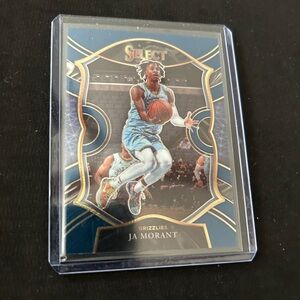 Panini Select Ja Morant Blue and Gold Basketball Card